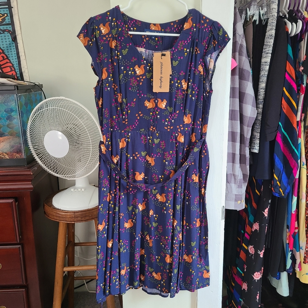 Princess Highway Squirrel Dress